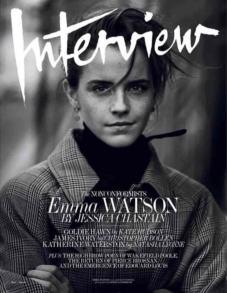 Emma Watson on Interview Magazine May 2017 Cover