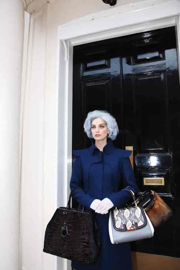 Rose Smith is Lady Fendi for Citizen K International by Alice Rosati