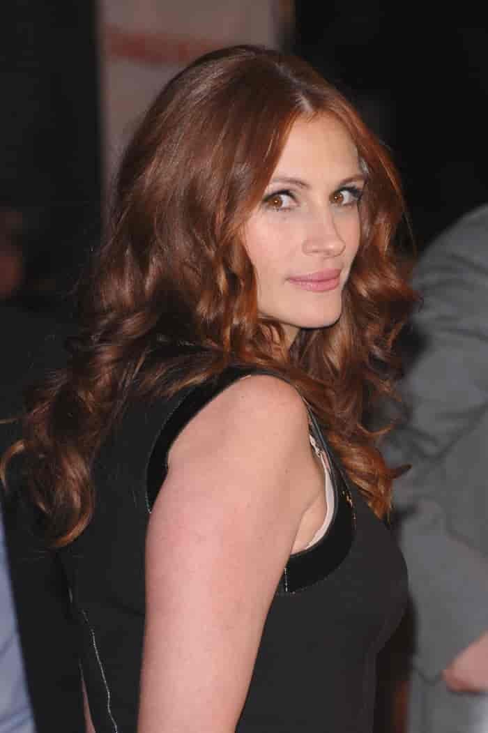 Deep Auburn Hair Julia Roberts