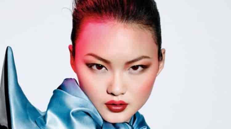 He Cong Stuns in Dior Makeup Looks for Vogue China