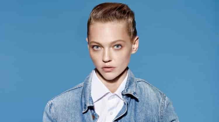 Sasha Pivovarova Models New Season Denim in Vogue China