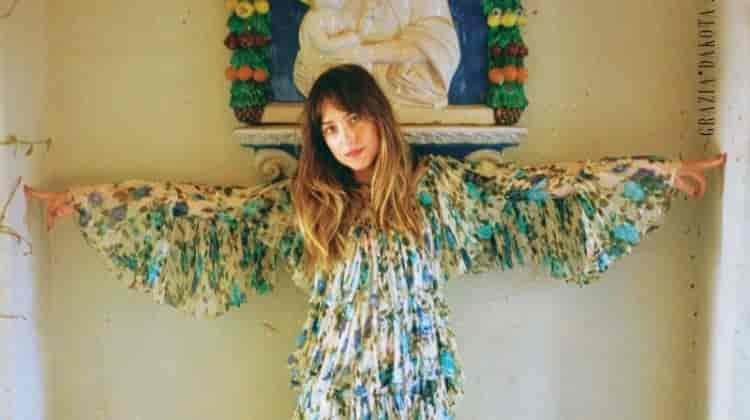 Dakota Johnson is a Natural Beauty in Grazia Italy