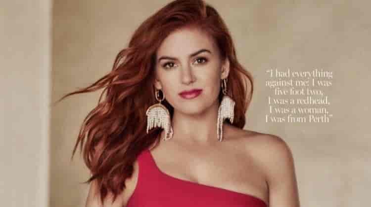 Isla Fisher Gets Glam for Marie Claire Australia