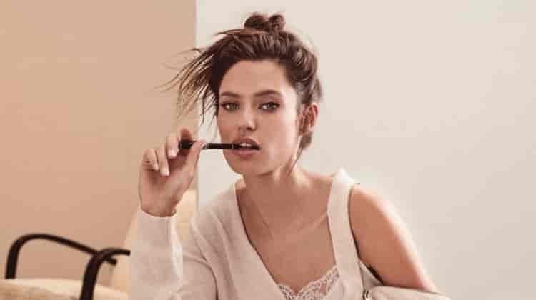 Bianca Balti Gets Cozy in Twinset ‘Dream Knit’ Campaign