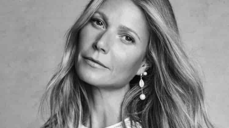 Gwyneth Paltrow Dresses in White Looks for Marie Claire UK