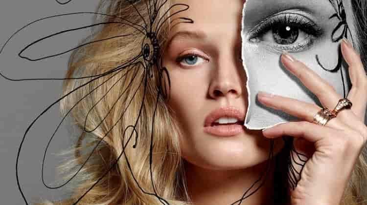 Toni Garrn is A Work of Art for Harper’s Bazaar Singapore