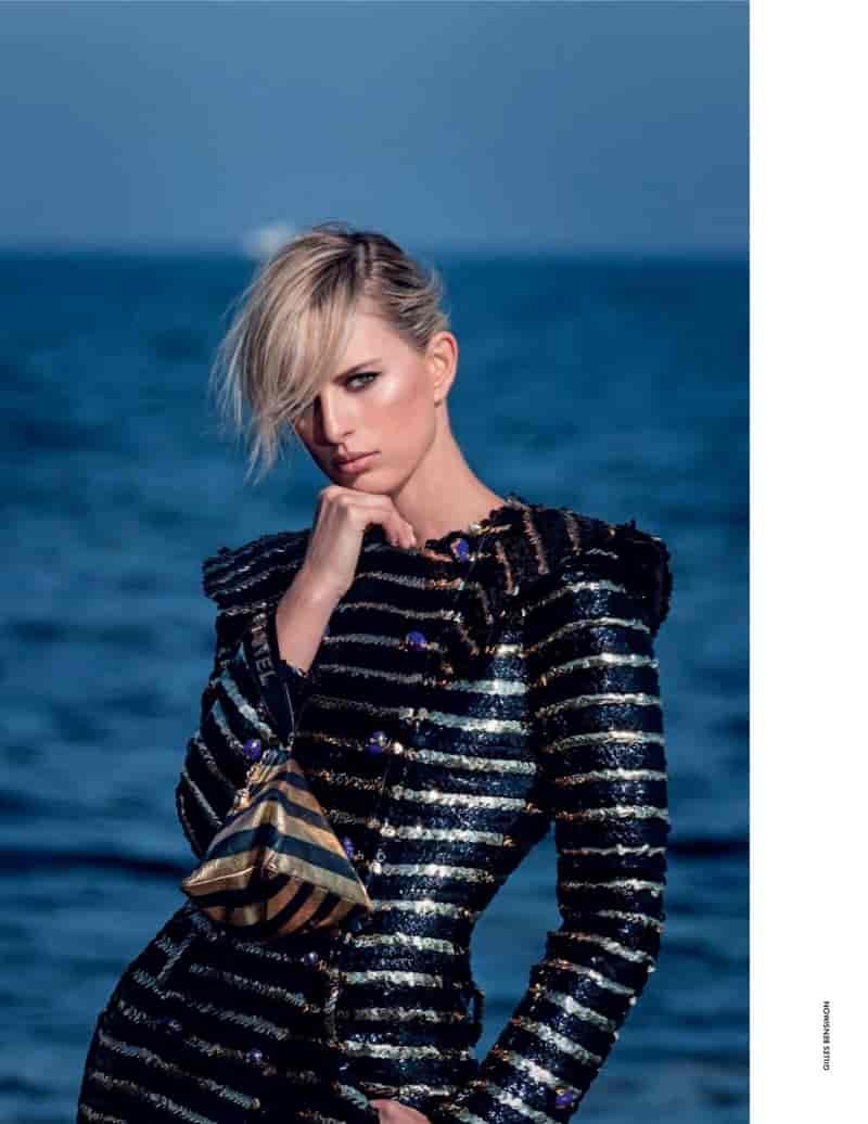 Karolina Kurkova ELLE Italy Cover Photoshoot08