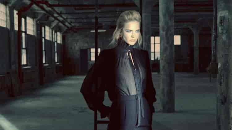 Sasha Luss Embraces Film Noir Style for Harper’s Bazaar Taiwan