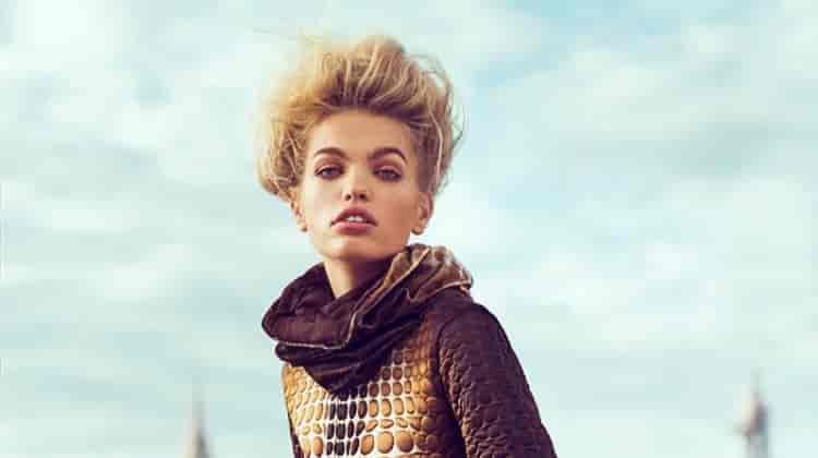 Daphne Groeneveld Wows in Jean Paul Gaultier for Woman Spain