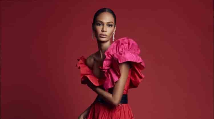 Joan Smalls Poses in Vibrant Shades for Harper’s Bazaar Spain