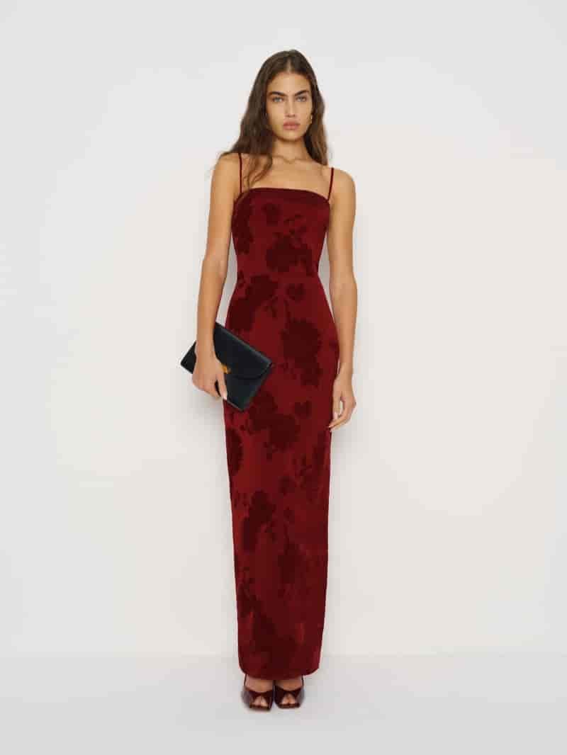 Reformation Frankie Silk Dress $298