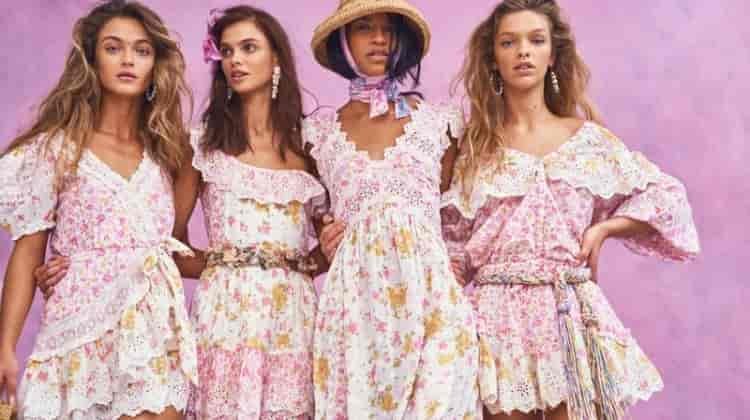 Dasha, Austria, Victoria, Clare Pose in LoveShackFancy Summer 2020 Dresses