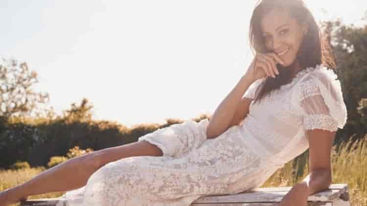 Chantal Monaghan Models LoveShackFancy Bridal Summer ’20 Designs