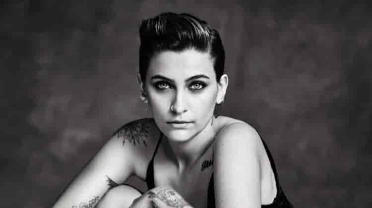 Paris Jackson Charms in Black & White for AGL Shoes Fall 2020 Campaign