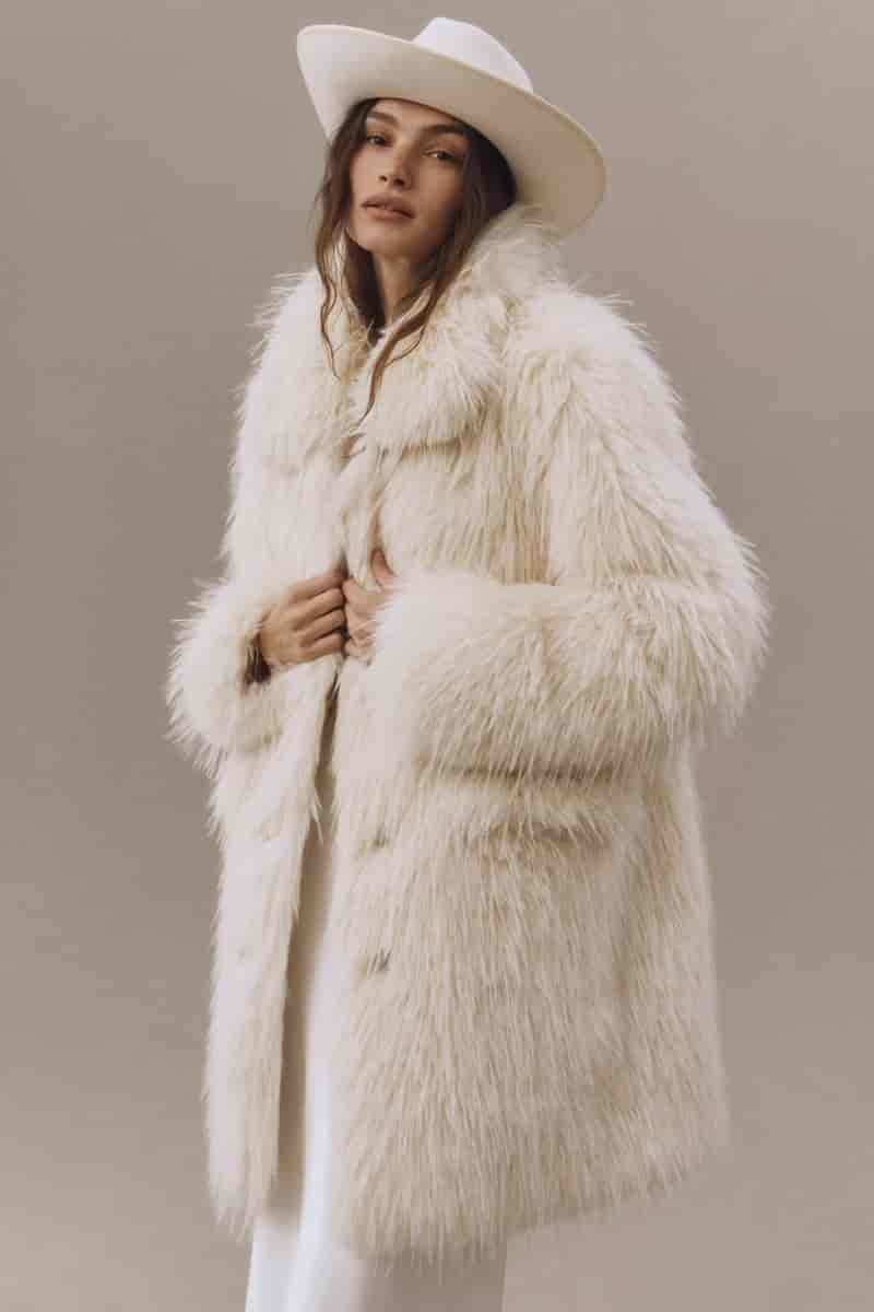Apparis Pamela Faux Fur Coat $545