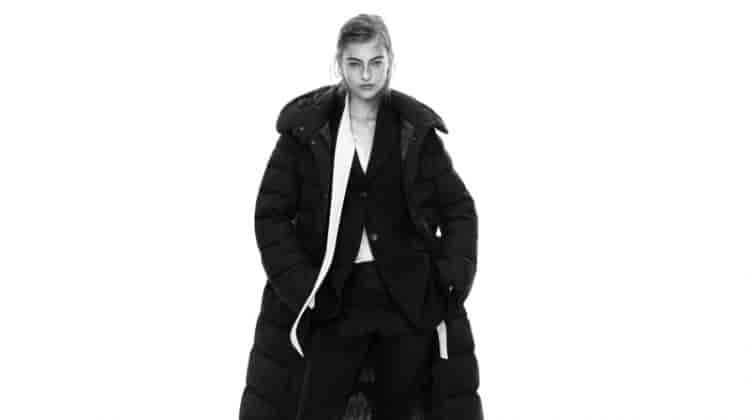Berit & Allana Layer Up in Jil Sander x Uniqlo Fall 2020 Campaign