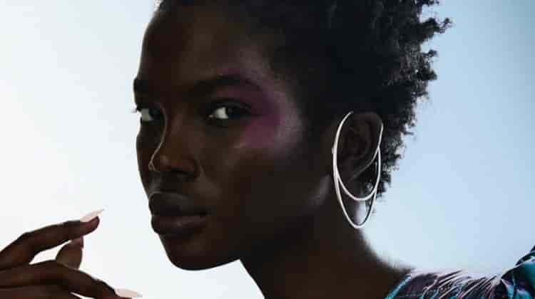 Aamito Lagum Models Bold Makeup in M Magazine Milenio