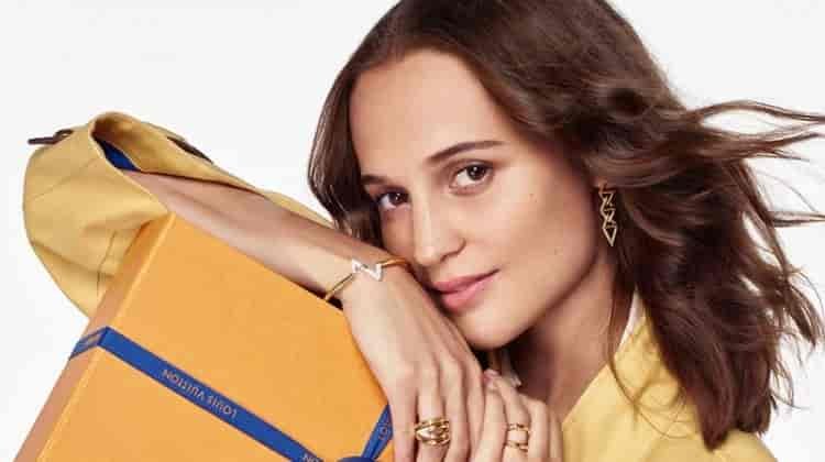 Alicia Vikander Dons Monogram Style for Louis Vuitton Holiday ’20 Campaign