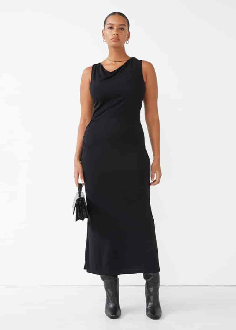 & Other Stories Chain Necklace Midi Dress $89.25 (previously $119)