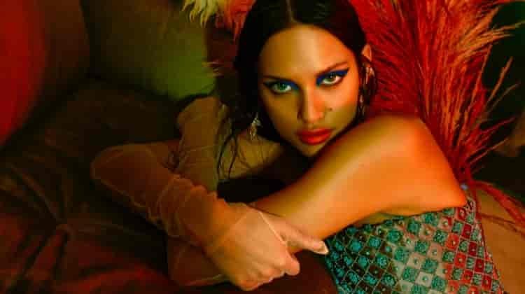 Dalianah Arekion Models Glamorous Looks for Harper’s Bazaar Arabia