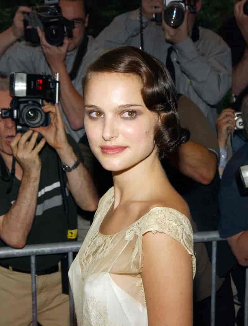natalie portman 1920s marcel waves