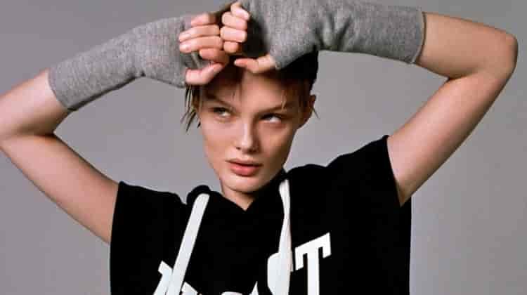 Kris Grikaite Sports Zara x Everlast Collection