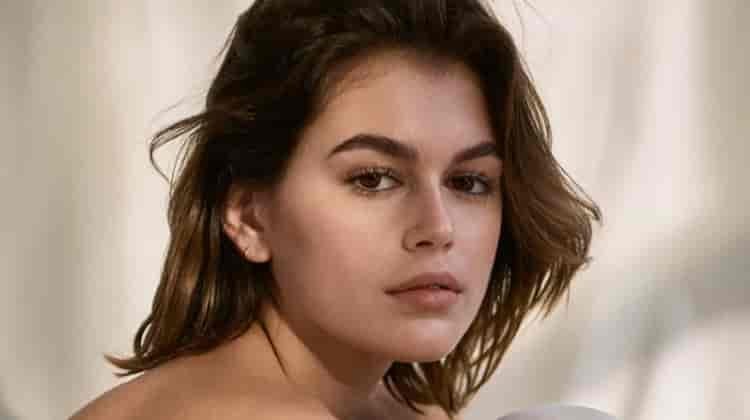 Kaia Gerber Strips Down for Calvin Klein #mycalvins Campaign