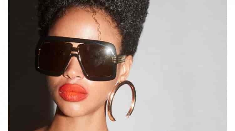 Aya Jones Models Bold Shades for M Milenio Magazine