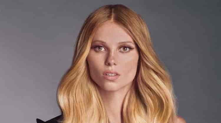 Vika Falileeva Gets Glam in Balmain Hair Couture Spring 2021 Campaign