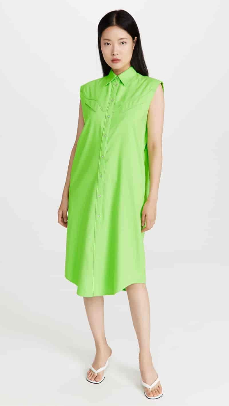 MM6 Maison Margiela Flannel Dress $640