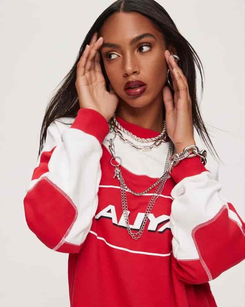 Aaliyah REVOLVE clothing collection