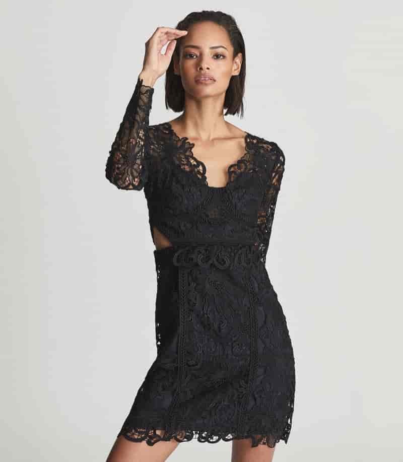 Reiss Erica Lace Bodycon Dress $470