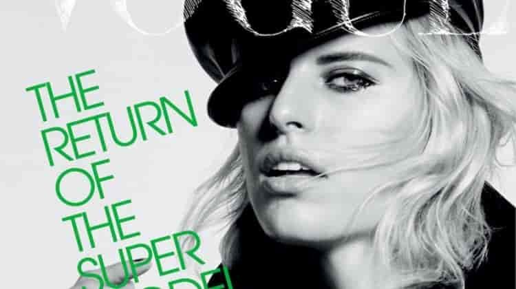 Karolina Kurkova Channels Iconic Styles for Vogue Czechoslovakia