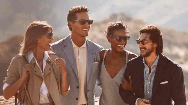 Arlenis & Madison Chase the Sun in Oliver Peoples x Brunello Cucinelli Eyewear
