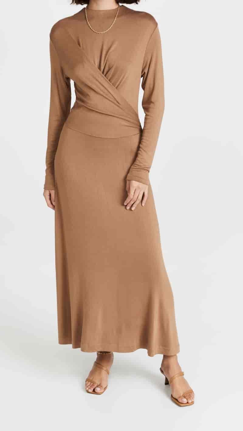 Vince Draped Dress $245