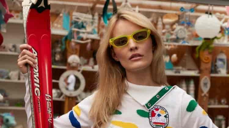 Aly Turska Models Sporty Styles for ELLE Bulgaria