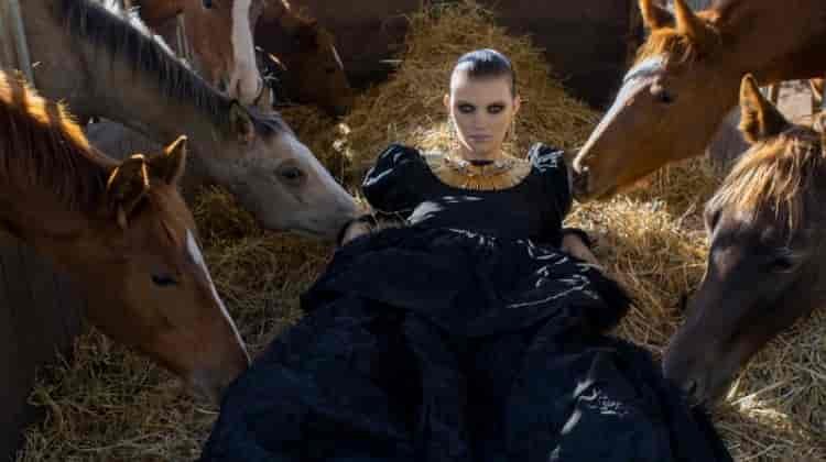 Antonia El Ghali Poses in Elegant Styles for Harper’s Bazaar Arabia