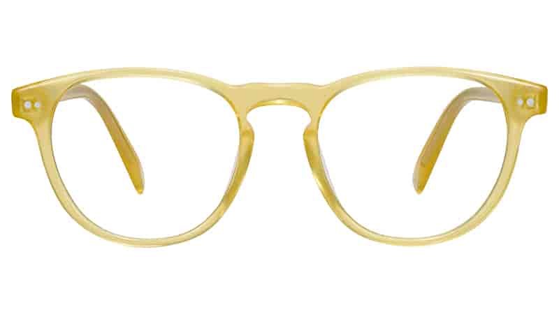Warby Parker Waller Glasses in Plantain Crystal $95
