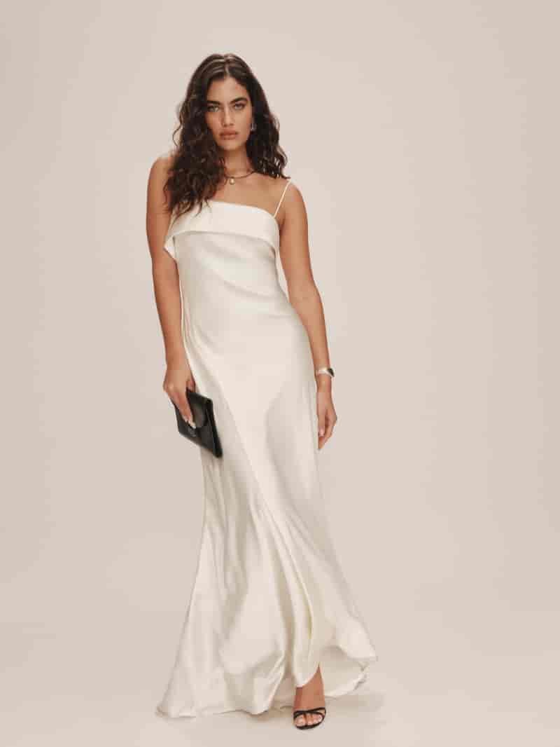 Reformation Jovie Silk Dress $748