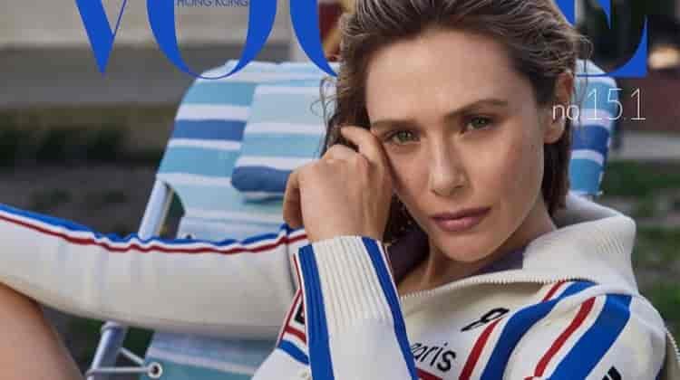 Elizabeth Olsen Is a Fashion Plate for Vogue Hong Kong