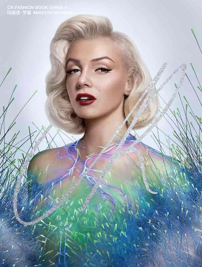 Marilyn Monroe on CR Fashion Book China Issue #4 Cover