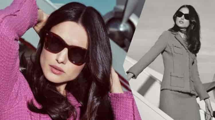 Blanca & Pyper Model ’60s Glasses for Oliver Peoples Fall 2022 Campaign