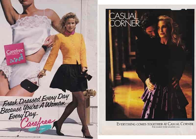 Ruffle Skirts 1980s