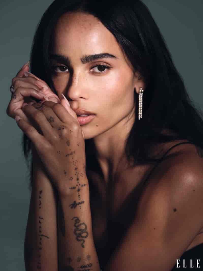 Zoe Kravitz Hand Tattoos