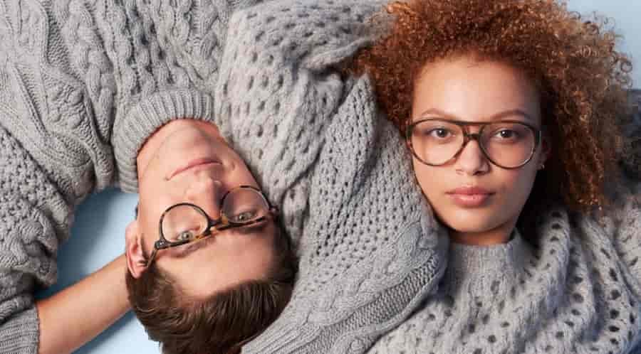 Warby Parker Bas Glasses in Striped Hazelnut $95
