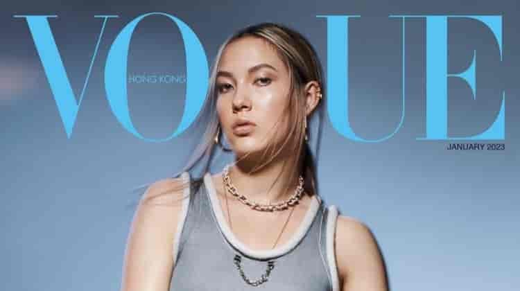 Eileen Gu Impresses on Vogue Hong Kong January 2023 Cover