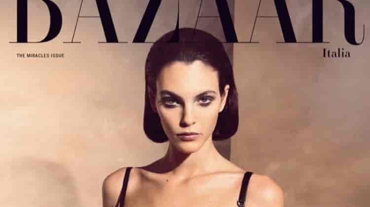 Vittoria Ceretti, Alix Bouthors Cover Harper’s Bazaar Italia Debut Issue