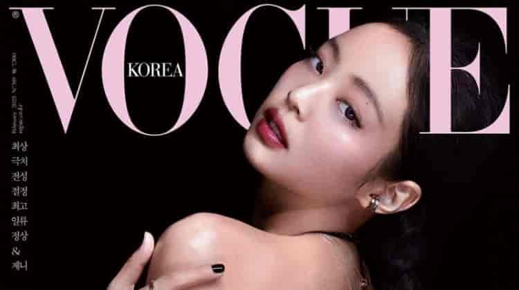Jennie Captivates for Vogue Korea February 2023 Cover