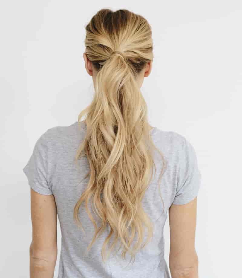 Long Ponytail Wavy Hairstyles
