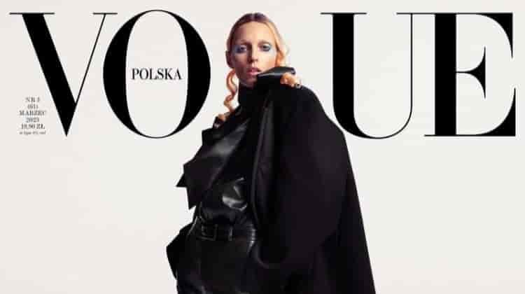 Anja Rubik Marks 25 Years of Modeling with Vogue Poland Cover